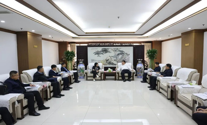 霸州市长张淼会见中铁建重庆投资集团领导